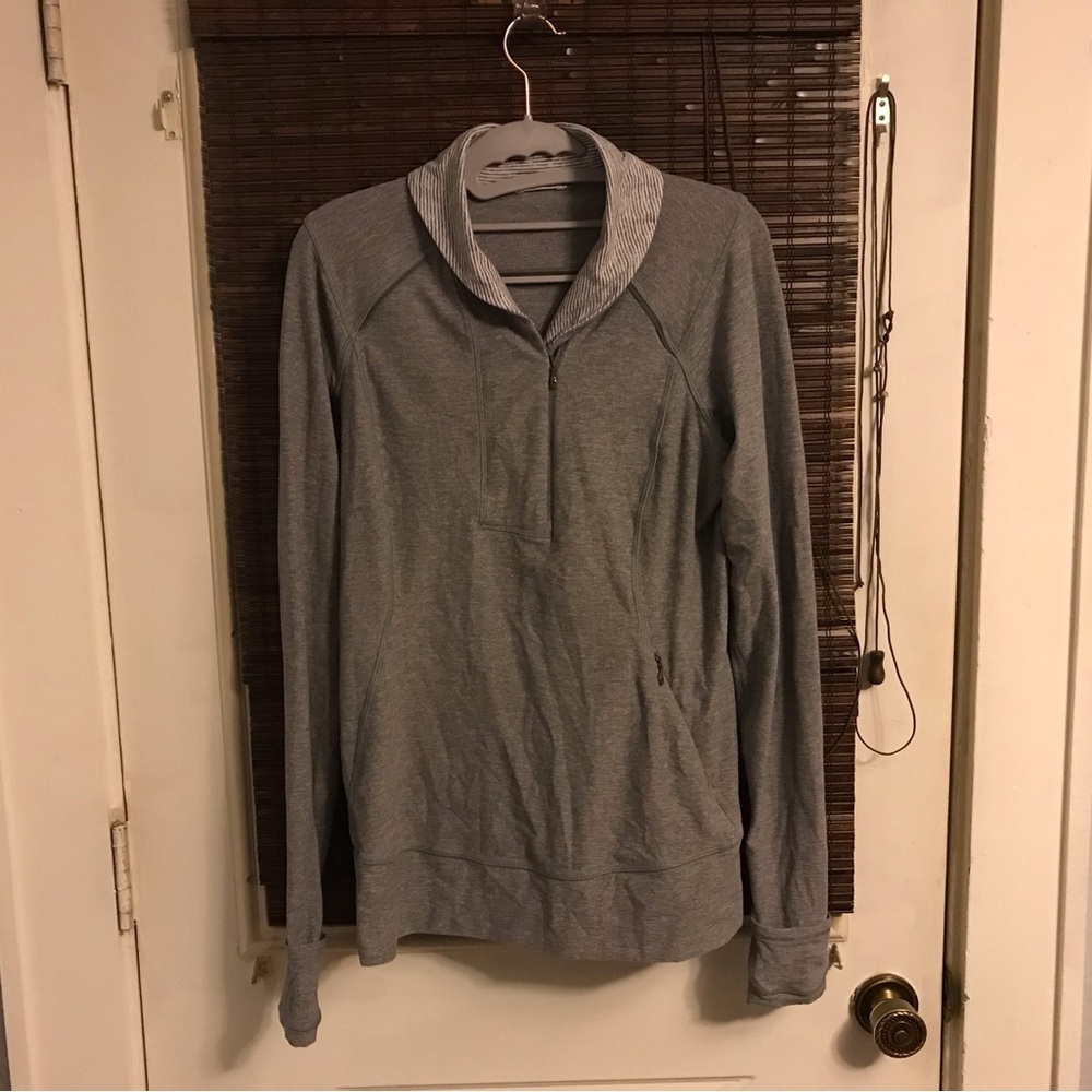 Lululemon Three Quarter Zip Pullover